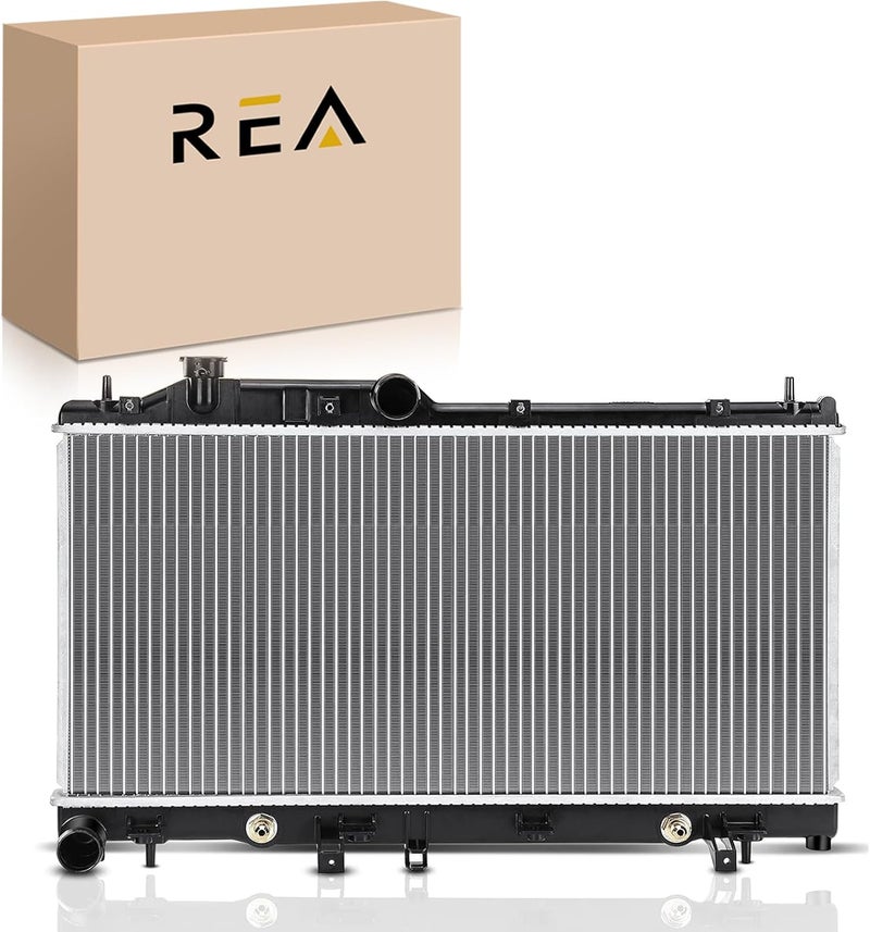 Readair Engine Coolant Radiator with Transmission Oil Cooler Compatible with Subaru Forester 2.5L 1999-2002, Impreza 2.2L 1999-2001, Impreza 2.5L 1999-2001 Replace 45199FC100 45199FC110 - Image 1